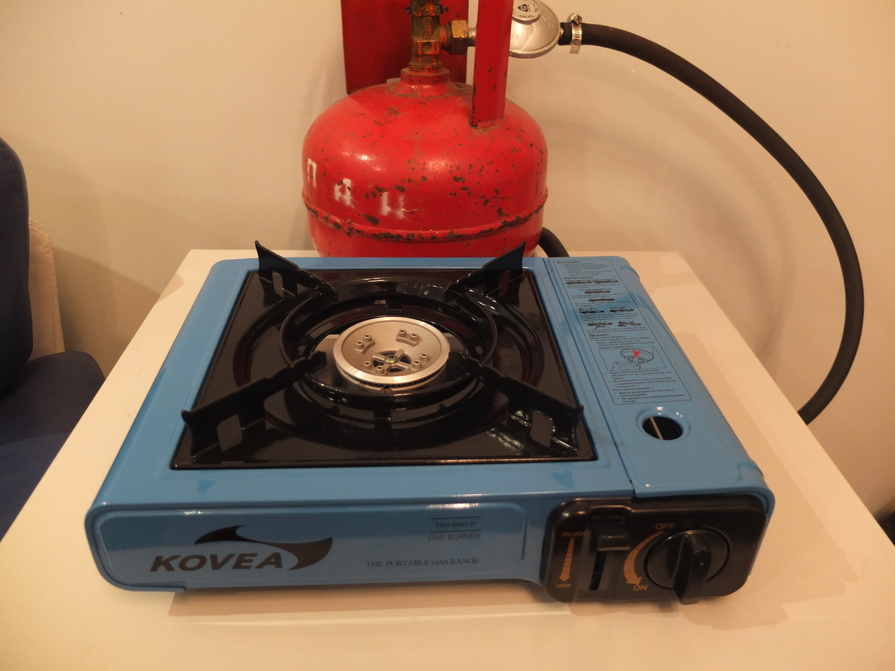 Плита газов. (переходник на 5л. баллон)