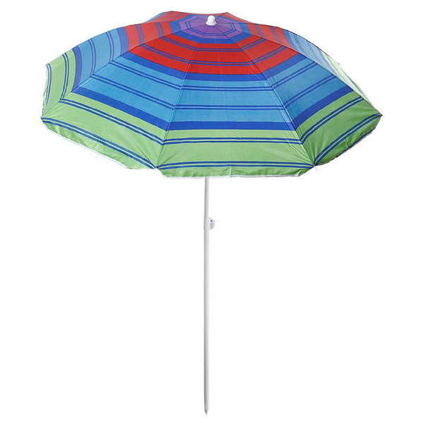 Зонт пляжный "Модерн" сер. покрытие d=160, h=170 микс