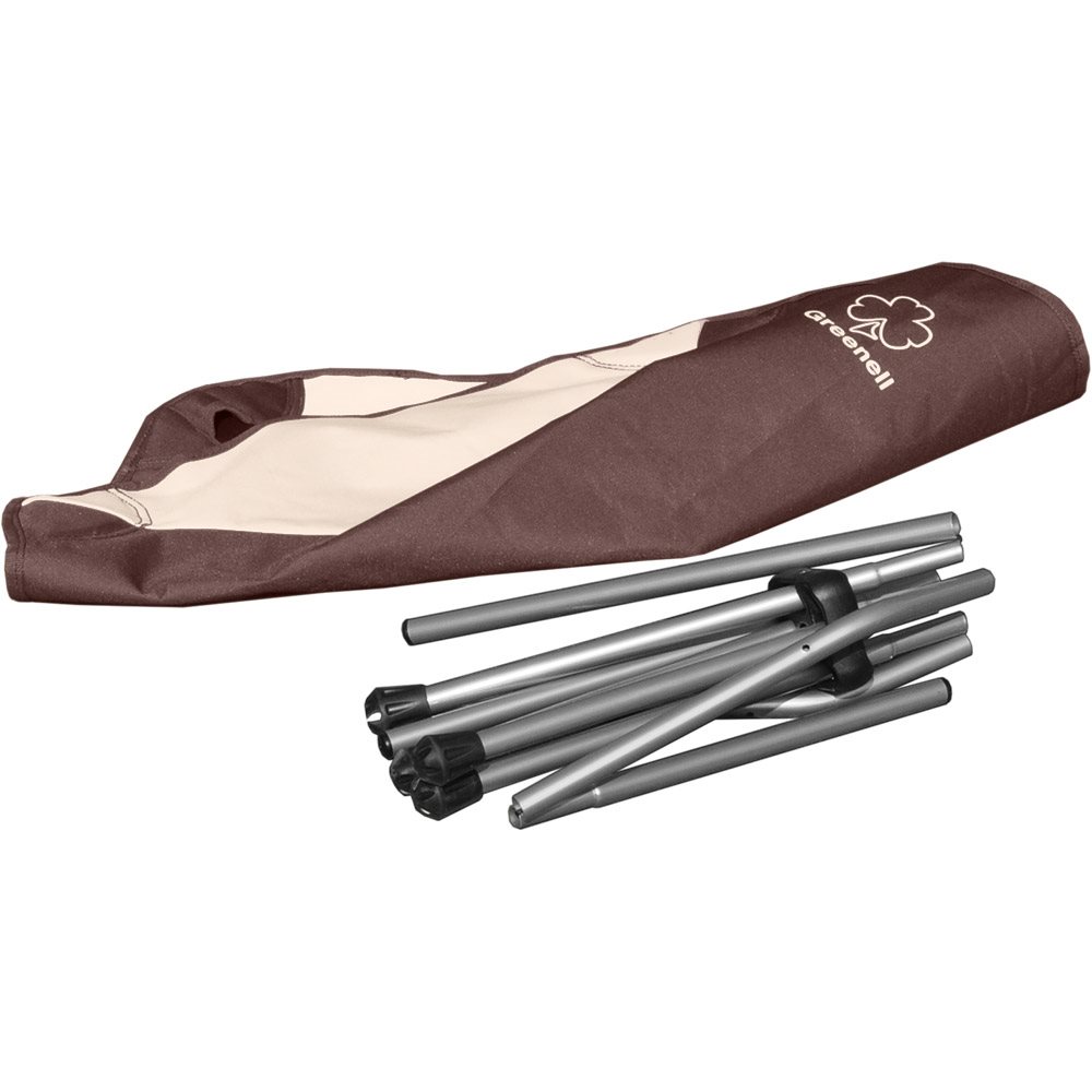 Стул складной коричневый