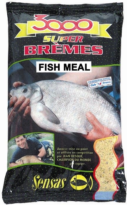 Прикормка 3000 Super Bremes Fishmeal, 1кг